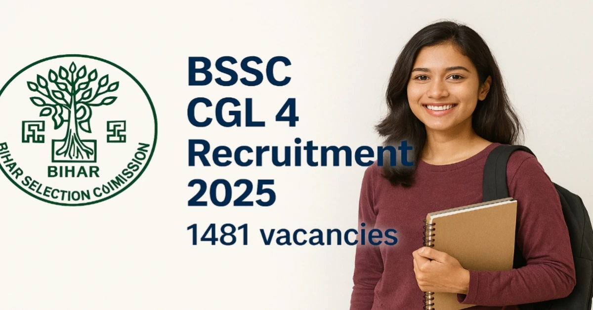 BSSC CGL 4 Recruitment 2025