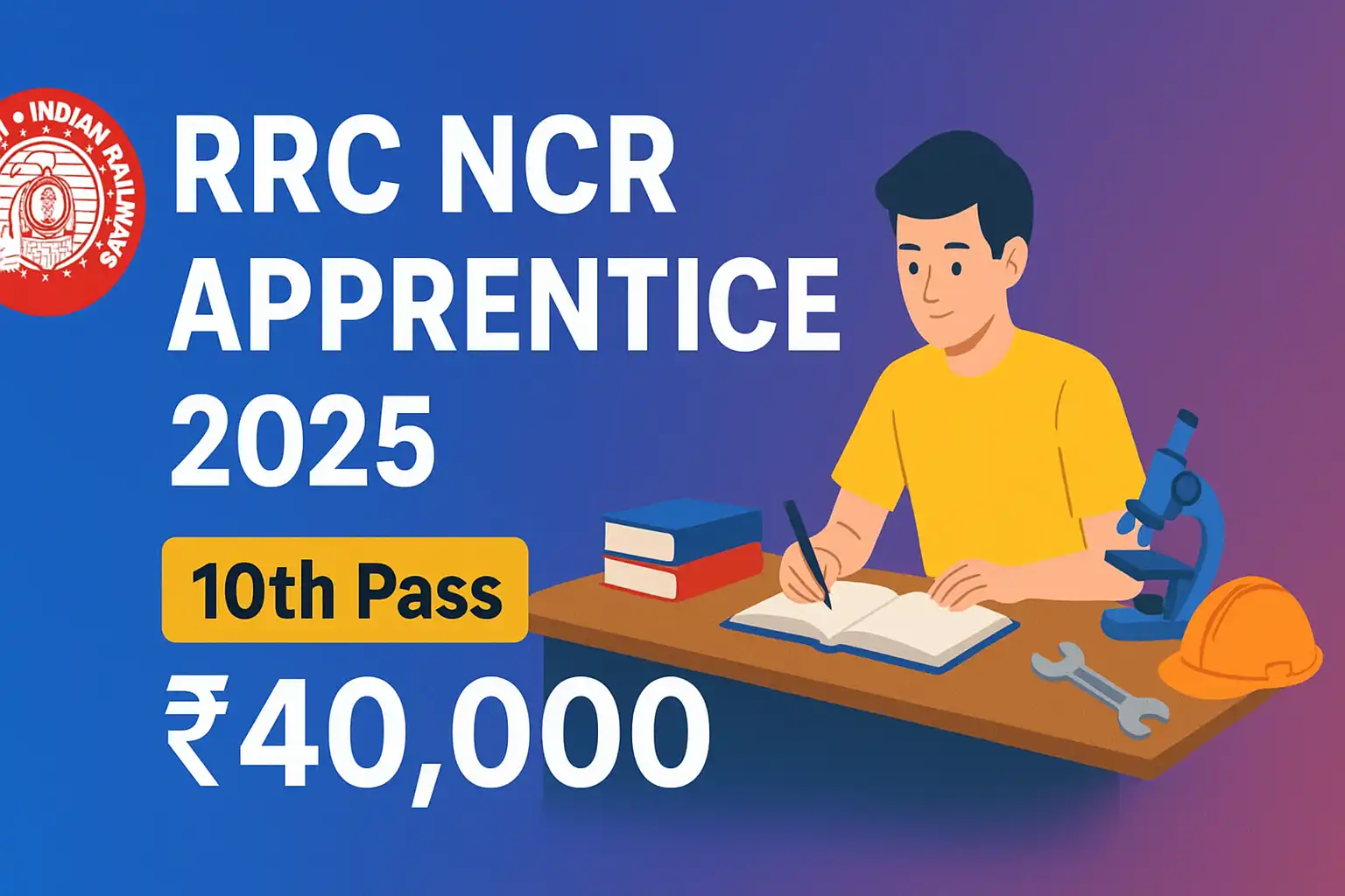 RRC NCR Apprentice 2025