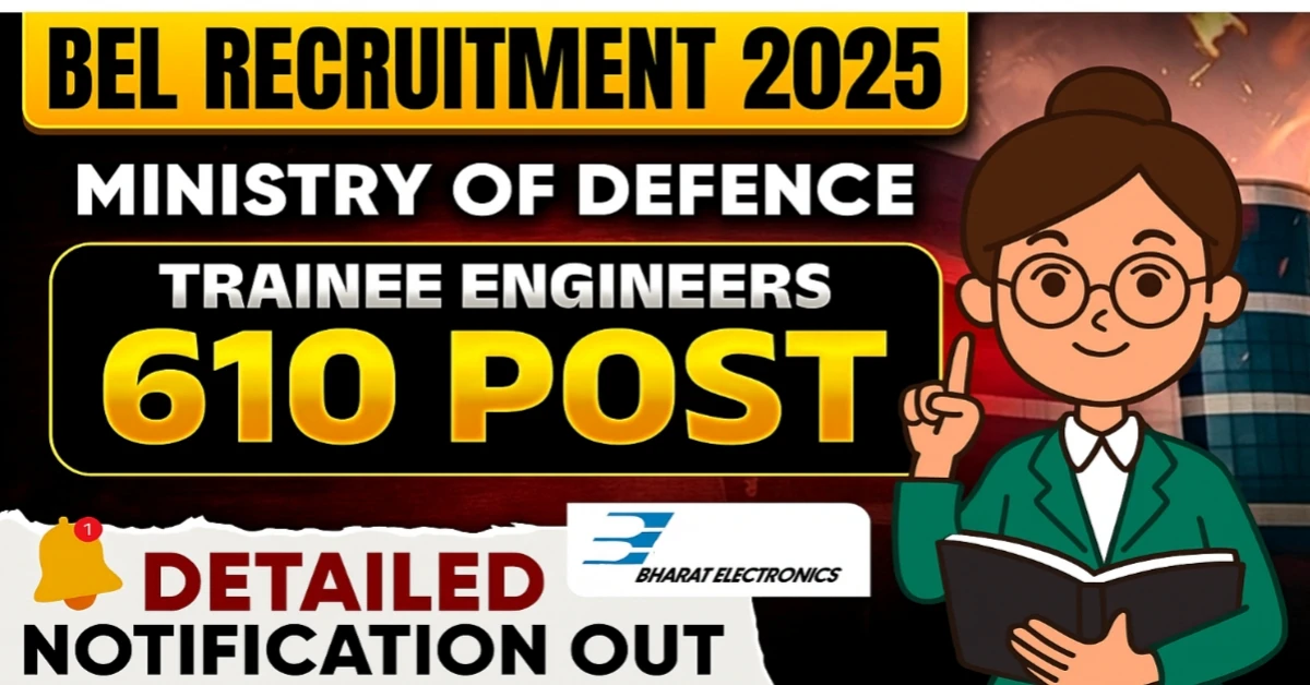 BEL Trainee Engineer-I Recruitment 2025
